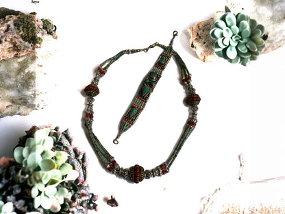 Nepali set necklace  with bracelet