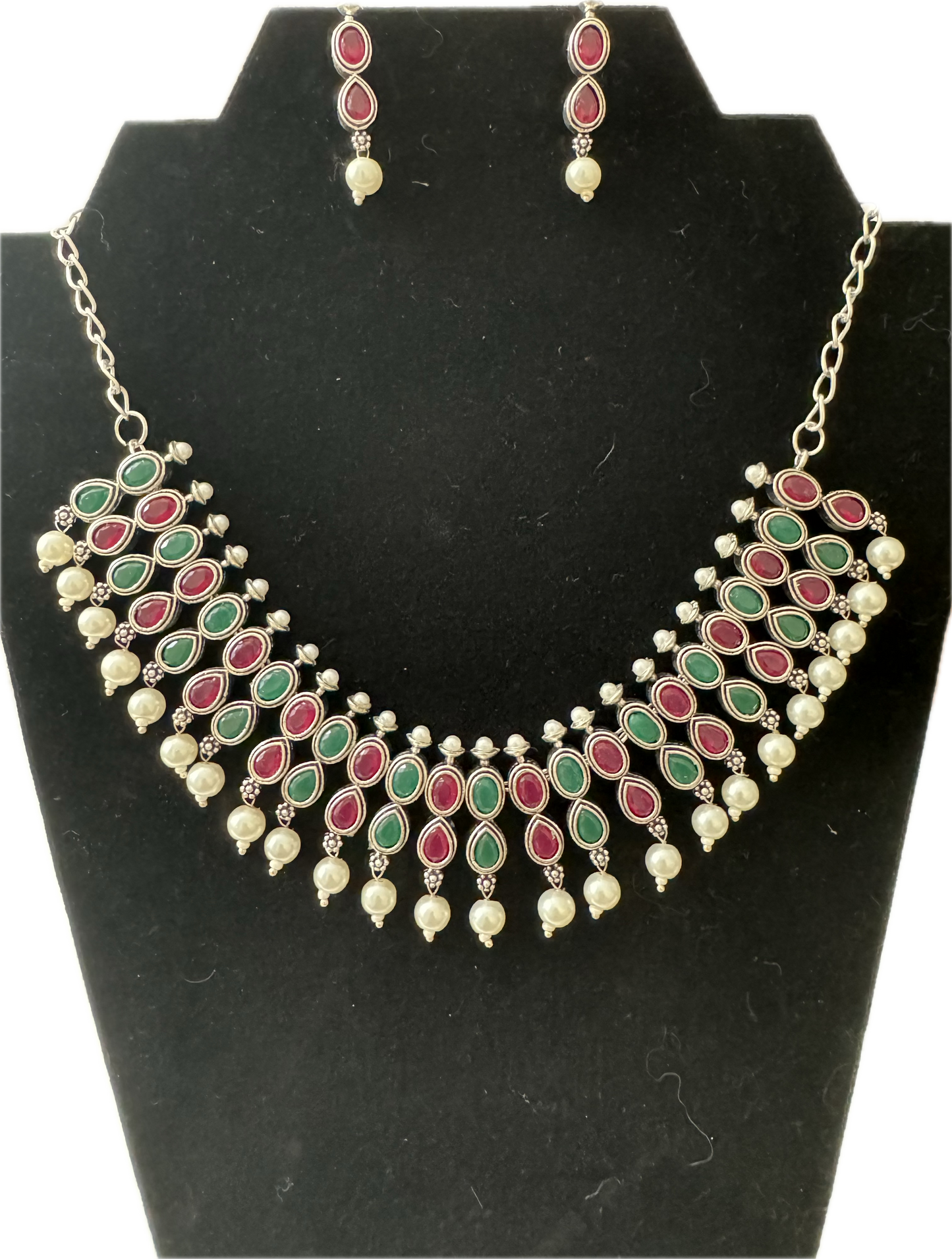 Necklace with stone