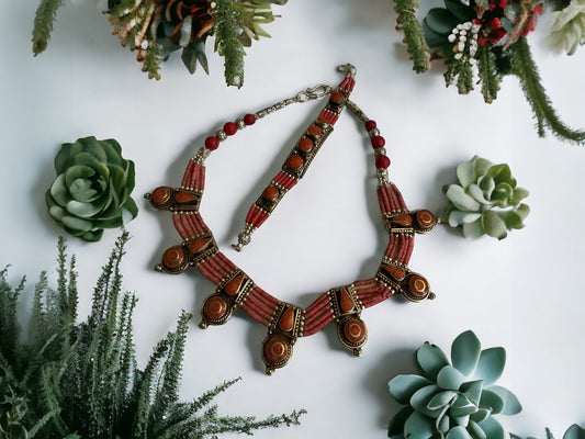 Nepali set necklace  with bracelet
