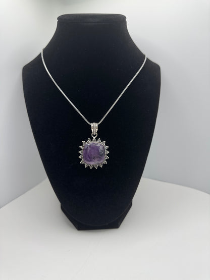 Pendant Amethysts