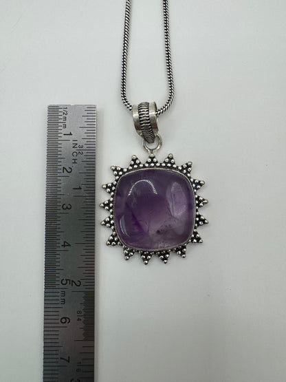Pendant Amethysts