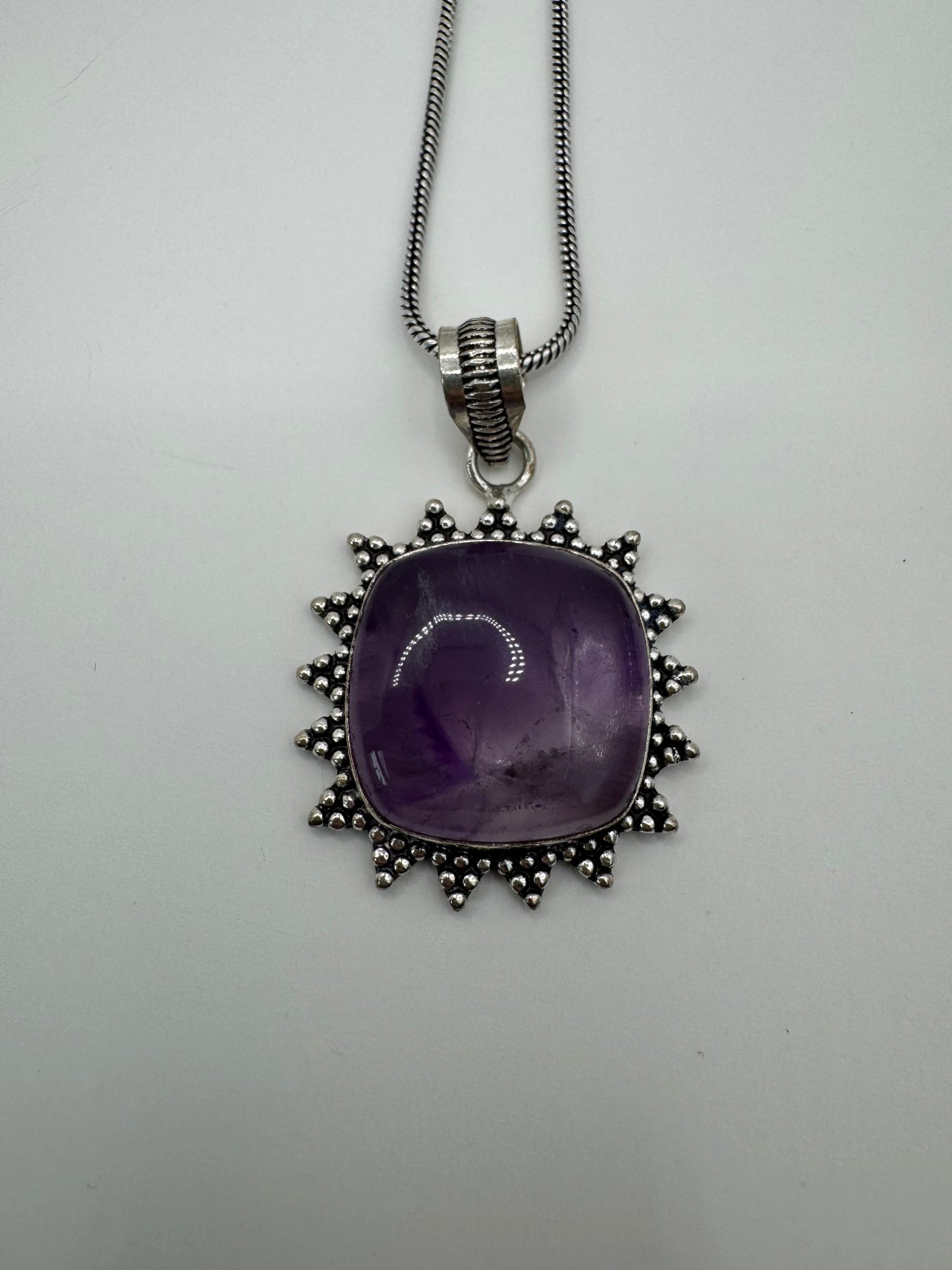 Pendant Amethysts