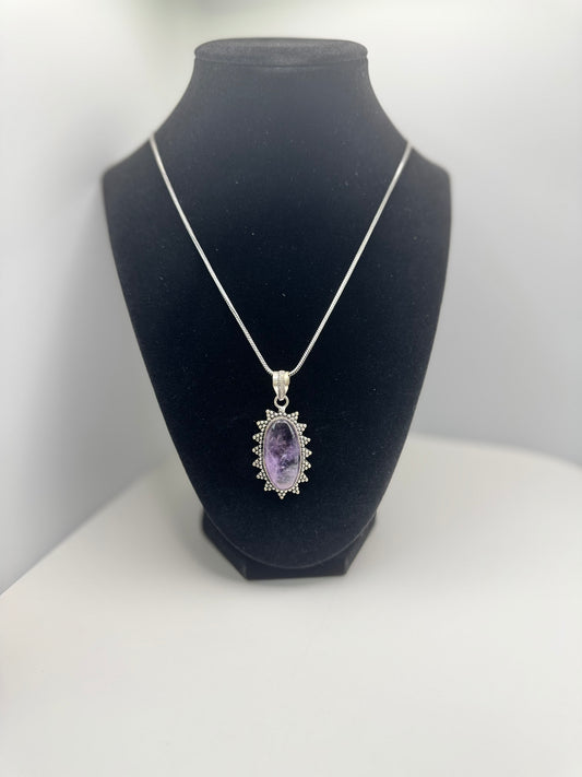 Pendant Amethysts
